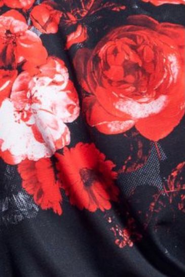 Stoal ストール FloraMesh / Black&Red 【kiryuyrik】