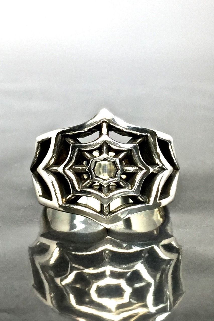 《受注生産》 SPIDER WEB RING [LARGE] リング 【注文から2～3週間後入荷予定】