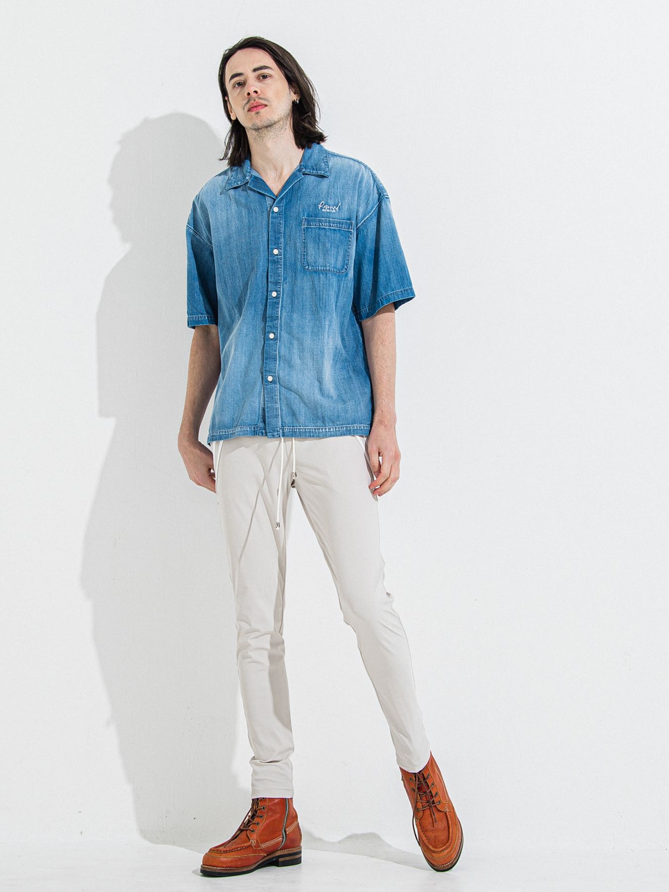 【予約品 】EDGE NYLON PT / エッジナイロンパンツ / グレージュ