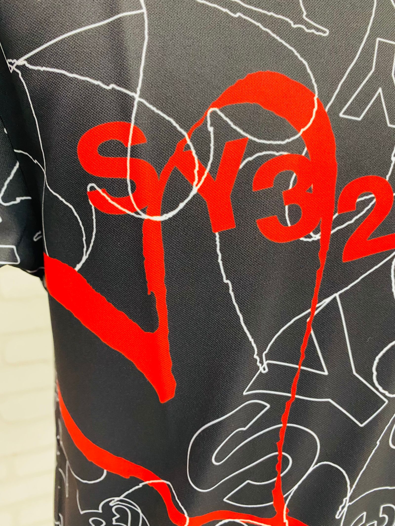 GRAPHIC ACTIVEラッシュガード TEE BLACK【SY32 by SWEET YEARS】