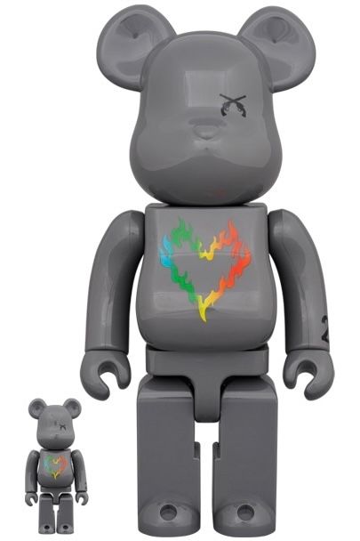 限定BE@RBRICK（ベアブリック） roarguns 20th Anniversary 400％+100％SET【roarguns】
