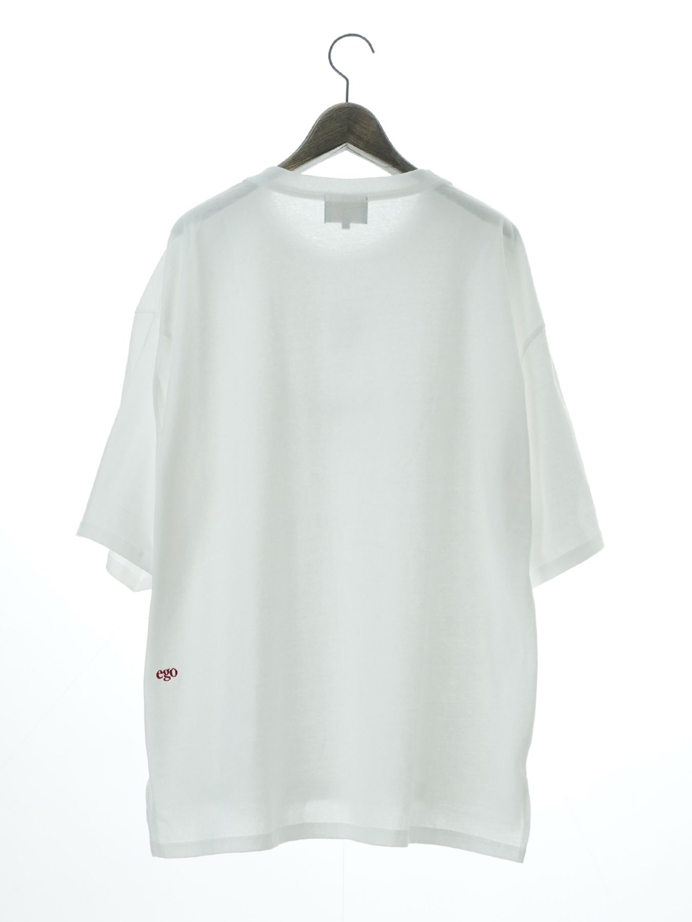 【予約品 11月23日(日) 締切】PRINTTEE-A short / ロゴプリント Tシャツ / WHITE
