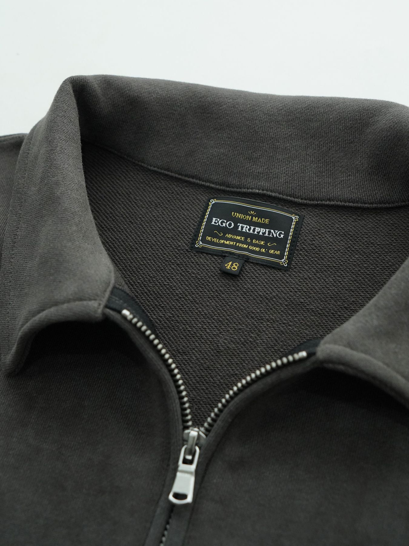 【予約品 11月23日(日) 締切】MINIMALPULLOVER / プリント プルオーバーシャツ / CHARCOAL