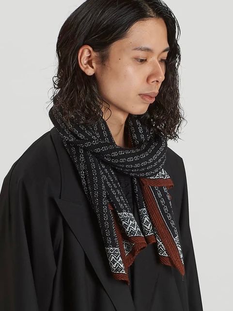 チェーンモチーフストール 857777-367Z【NO ID.】