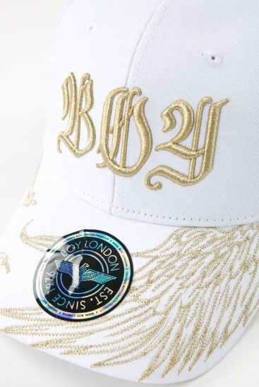 BOY WING CAP キャップ / WHITE 【BOY LONDON】