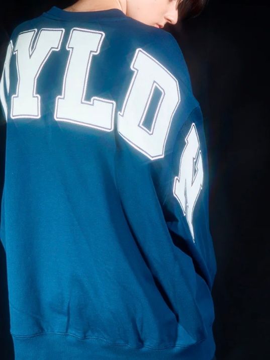 BIG BOY LOGO Crew Sweat BLUEネイビーブルー【B233N0301206】