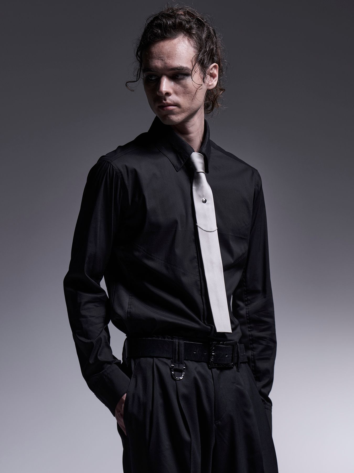 【予約品 7月13日(日) 締切】Side Rib Shirt / サイドリブシャツ / ブラック