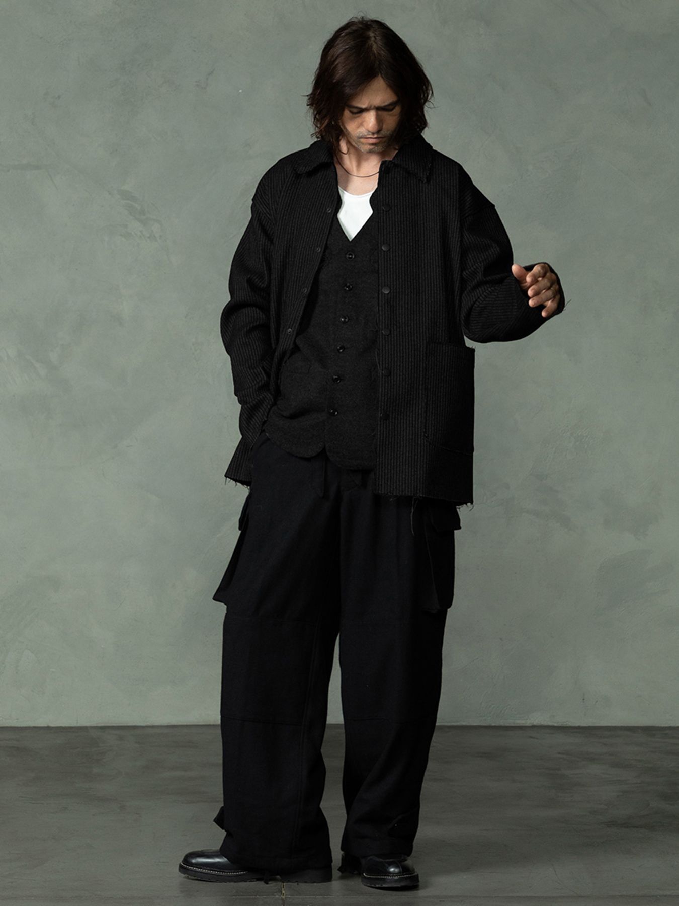 【予約品 7月5日(日) 締切】UNBROWN'SBEACH JACKET / ビーチクロスジャケット / チャコール