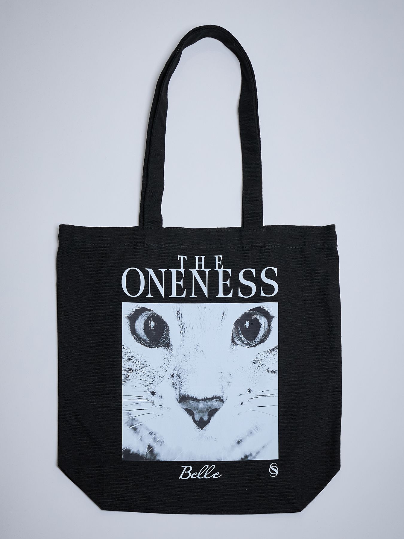 【予約品 4月26日(日) 締切】《犬猫保護活動チャリティー企画》Organic Cotton Tote Bag / オーガニックコットン トートバッグ / ブラック