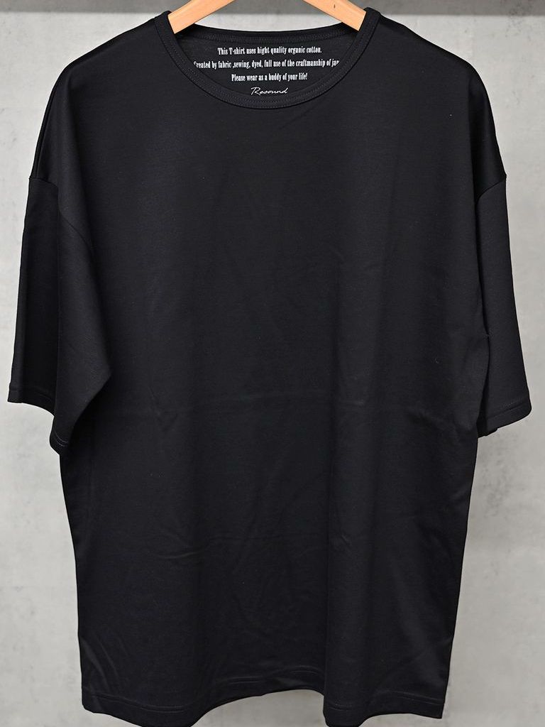 《予約11月17日19時締め》 Finest  BASIC  LOOSE T / ルーズTシャツ / ブラック