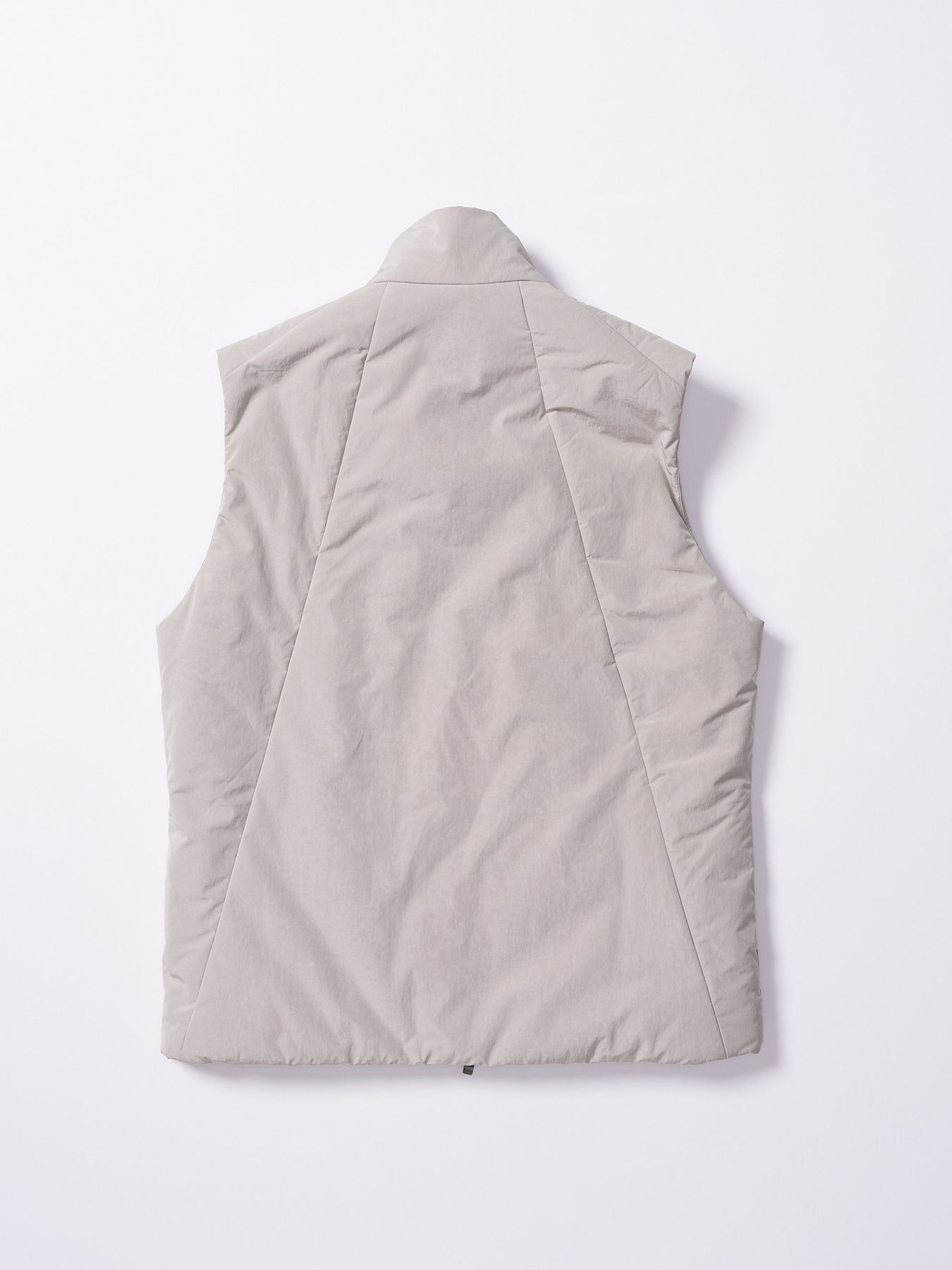 【予約品 4月19日(日) 18時締切】solid zip vest / ソリッド ジップベスト / フェードグレー