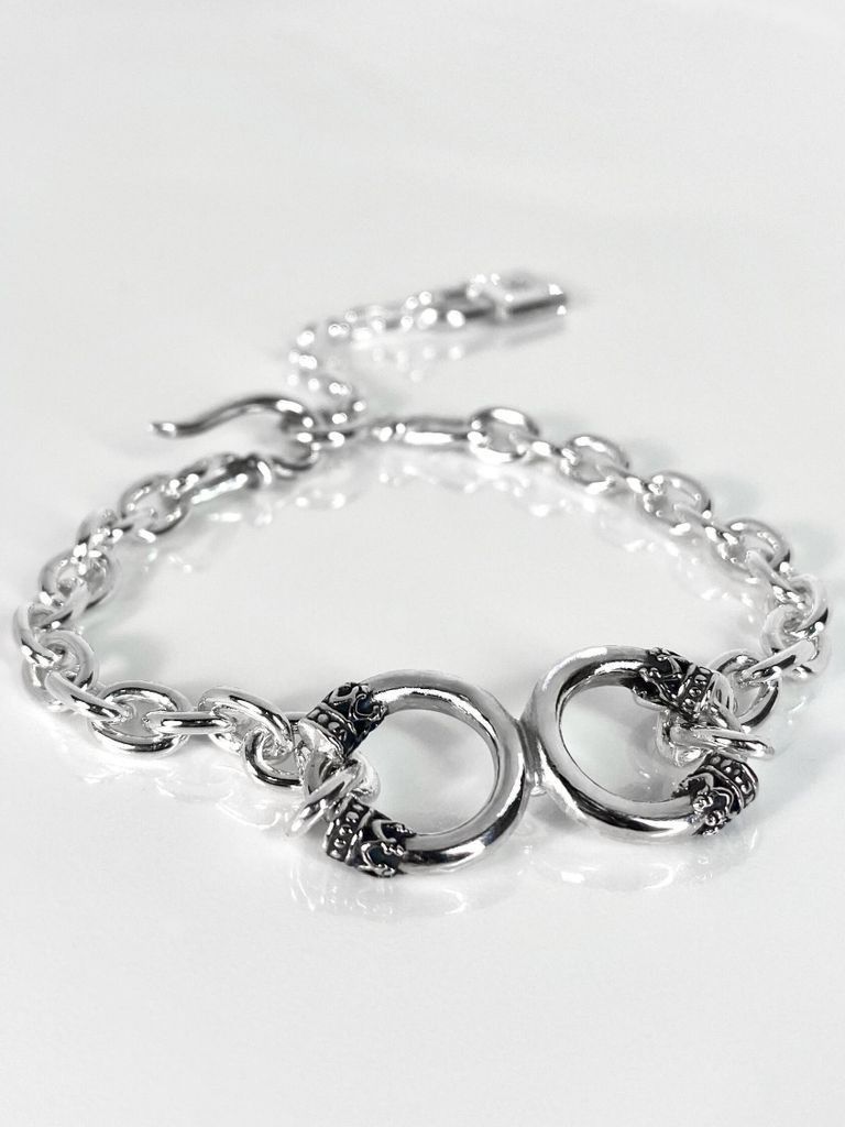 《受注生産》 CROWN CHAIN BRACELET ブレスレット / 注文から1~2週間後入荷予定