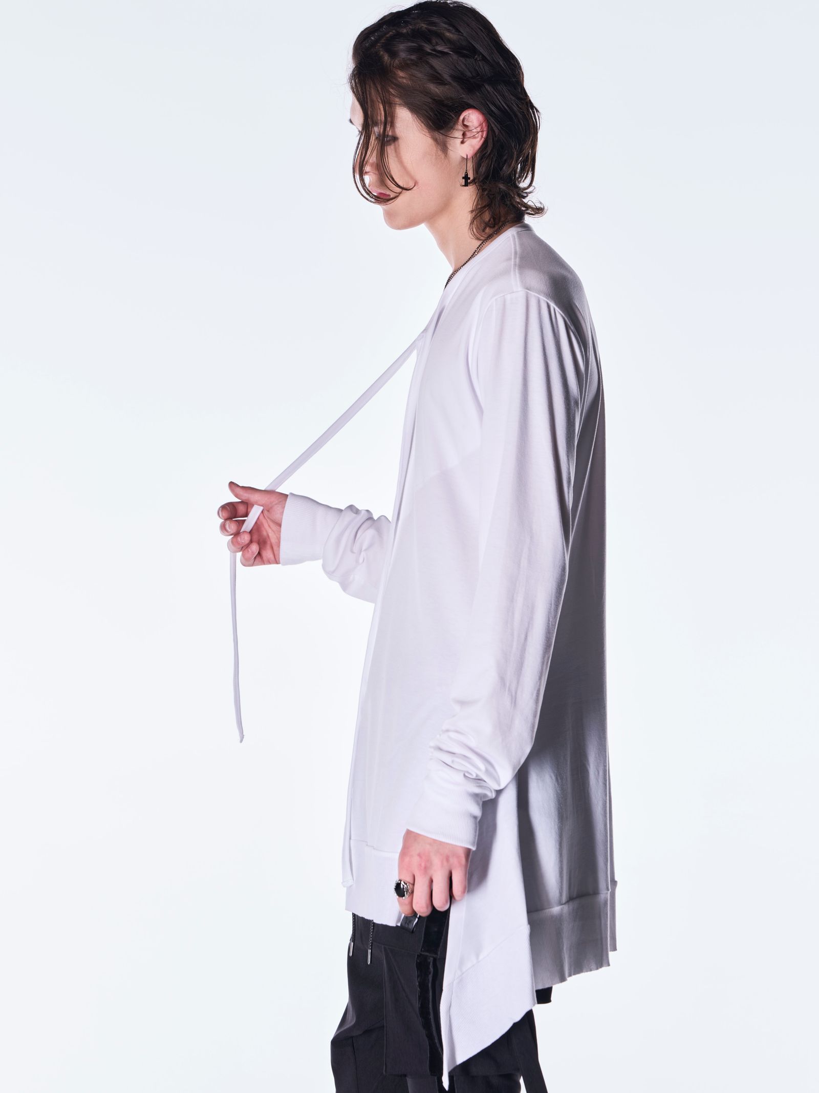 【予約品 6月29日(月) 締切】BEATENJIKU Piping Flare T-Shirt / パイイング フレア Tシャツ / ホワイト