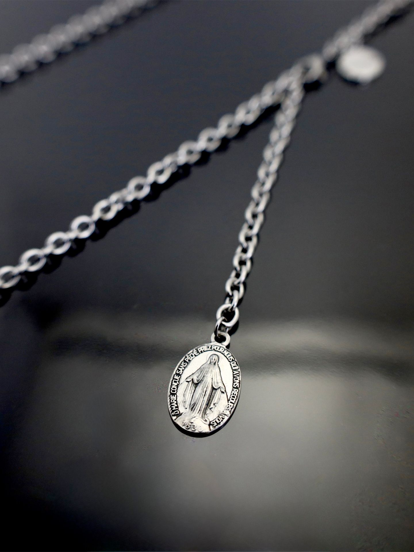 《受注生産》GODSIZE® MEDAL STAINLESS CHAIN #2 75 / ゴッドサイズ® メダイ ステンレスチェーン #2 75 / 注文から1～2週間後入荷予定