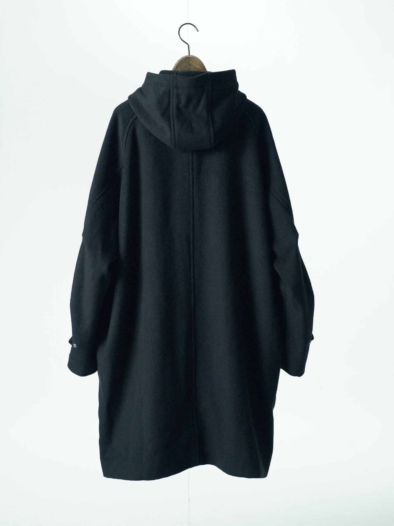 【予約品 5月27日(水) 締切】BURLY-COAT / フードコート / 杢チャコール