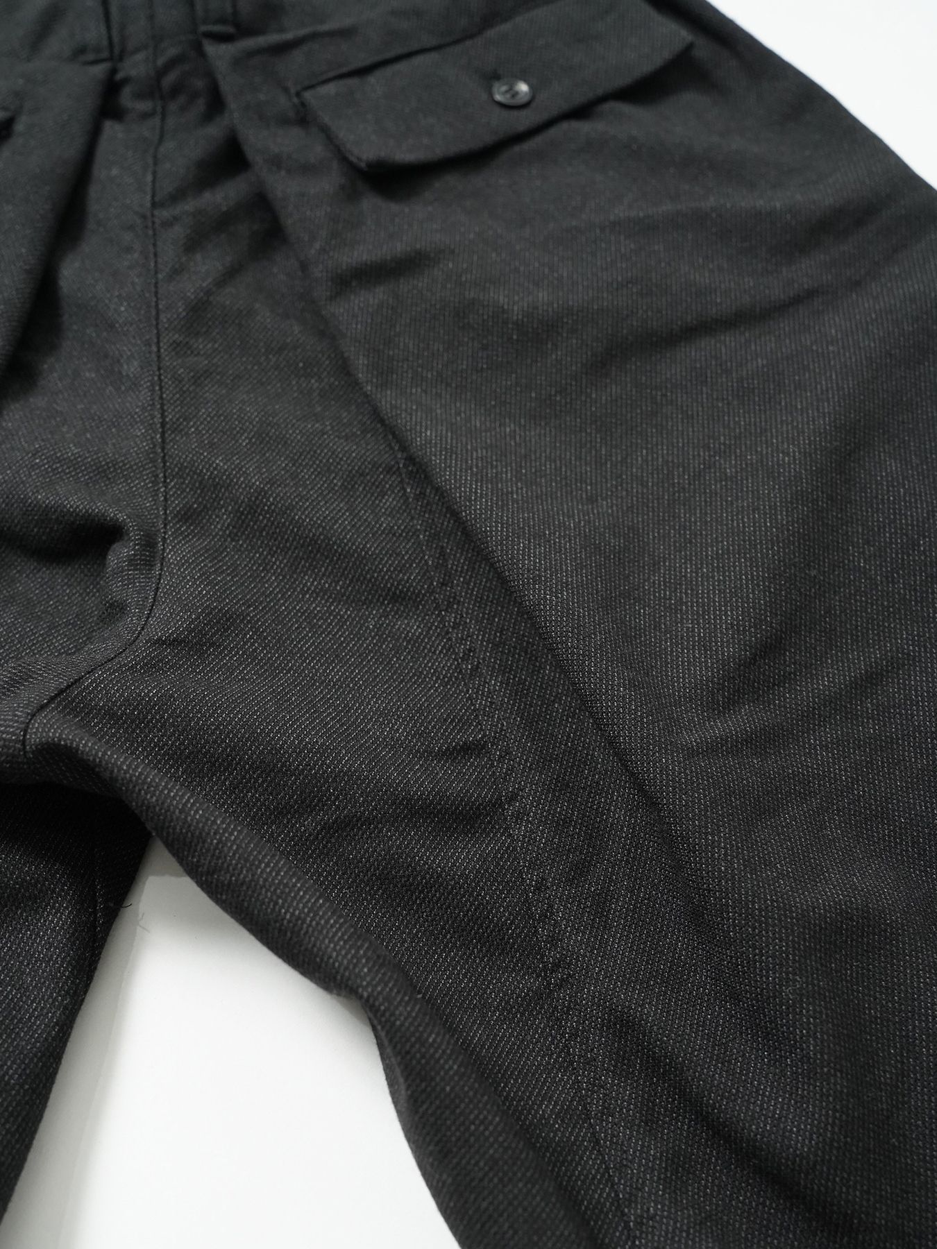 【予約品 5月27日(水) 締切】OVERTROUSERS / ワイドパンツ / ブラック