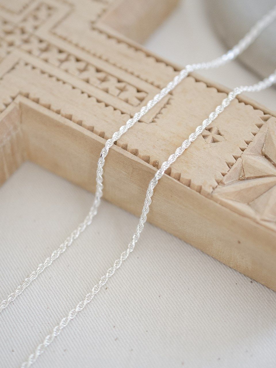 《予約品》 FRENCH ROPE CHAIN  / シルバー