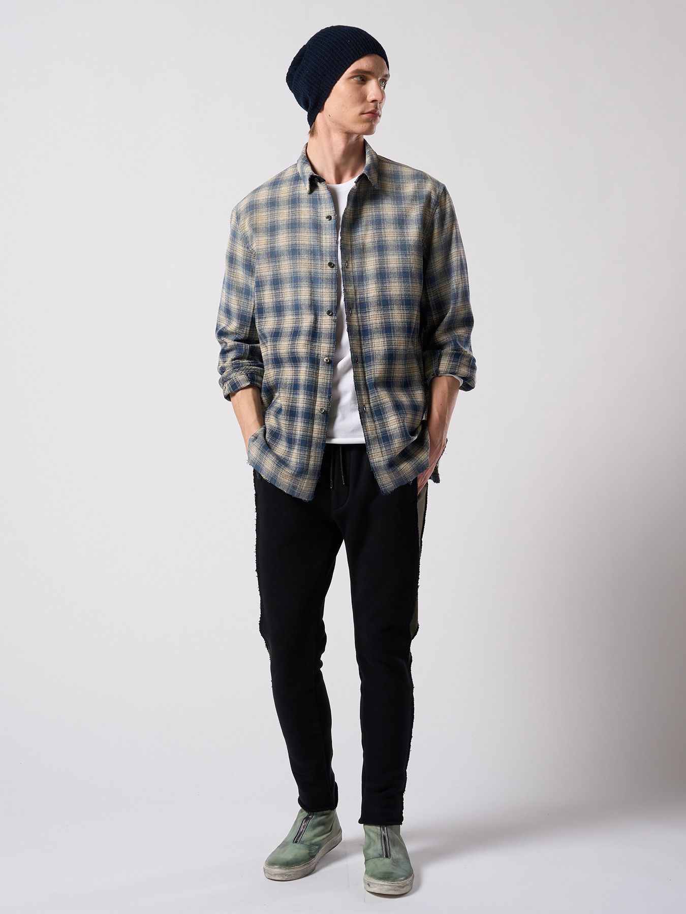 【予約品 4月19日(日) 18時締切】front zip bootie / ホースレザー フロントジップブーツ / ダストグレー