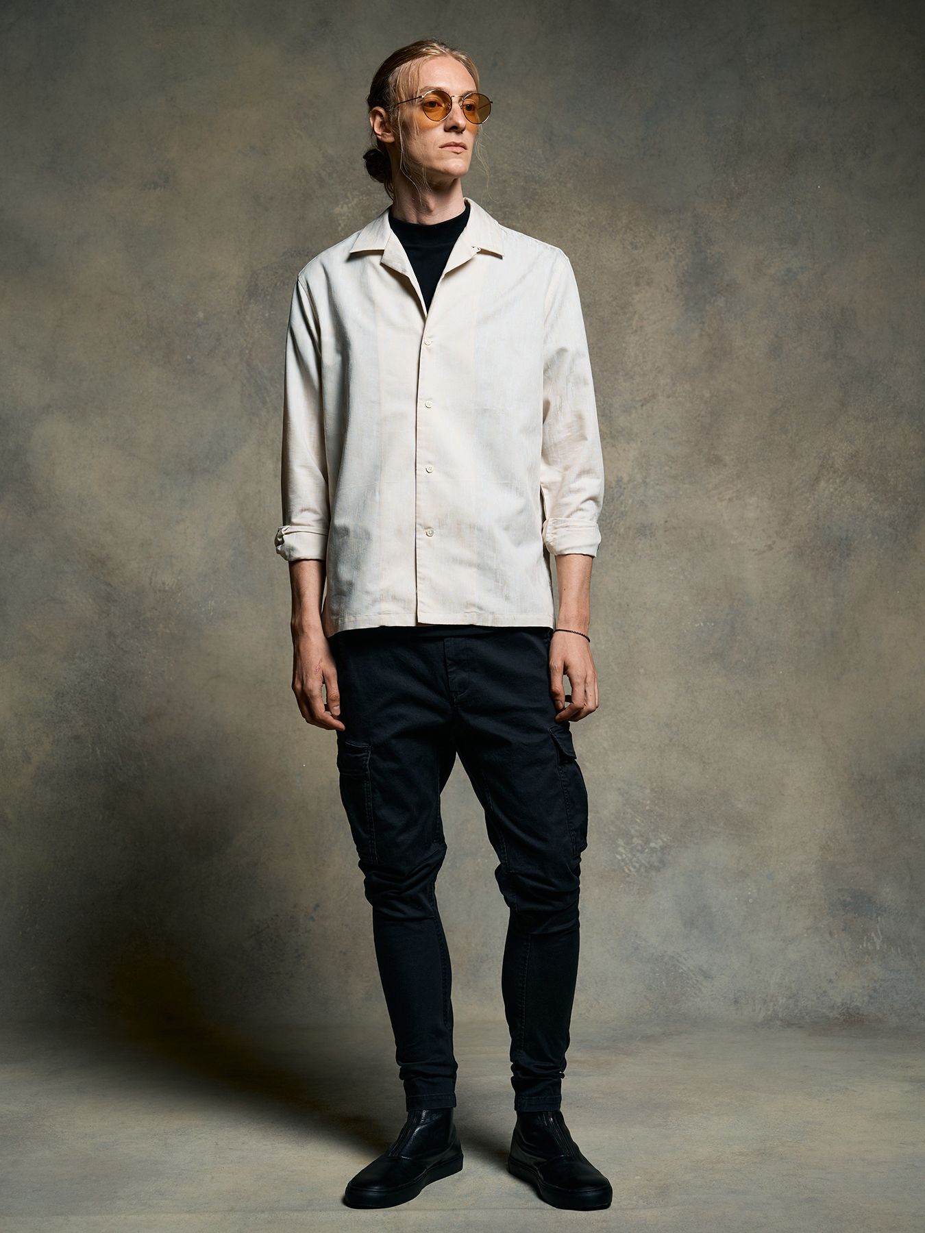 【予約品 9月23日(火) 締切】front zip bootie / フロントジップ ブーティー / ブラック