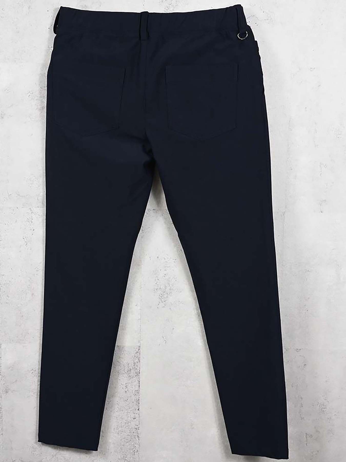 【予約品 8月31日(日) 締切】CHRIS EASY HEAT TUCK PANTS / クリス イージー ヒートタックパンツ / ネイビー