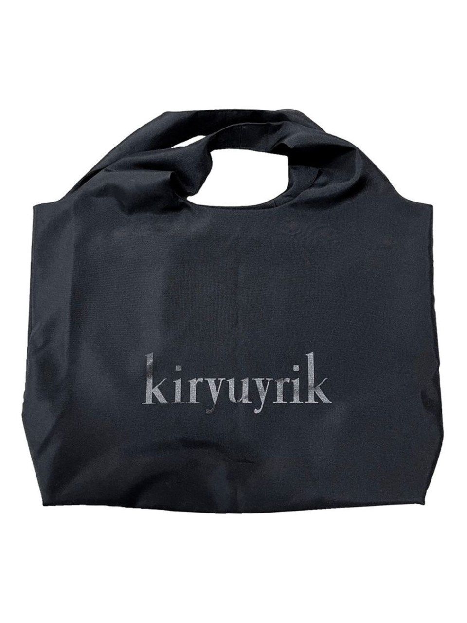 限定45周年記念コラボファスナー開きPRESS BAG/プレスバック 黒プリント［kiryuyrik×BRYAN］