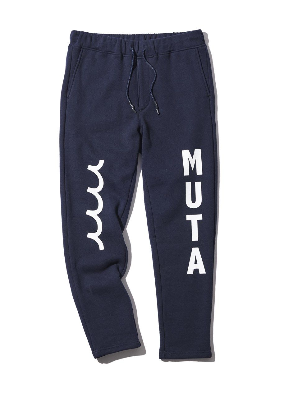 (予約品) muta Narrow Sweatpant / スウェットパンツ/ ネイビー 【Acanthus×muta】 10月上旬頃入荷予定