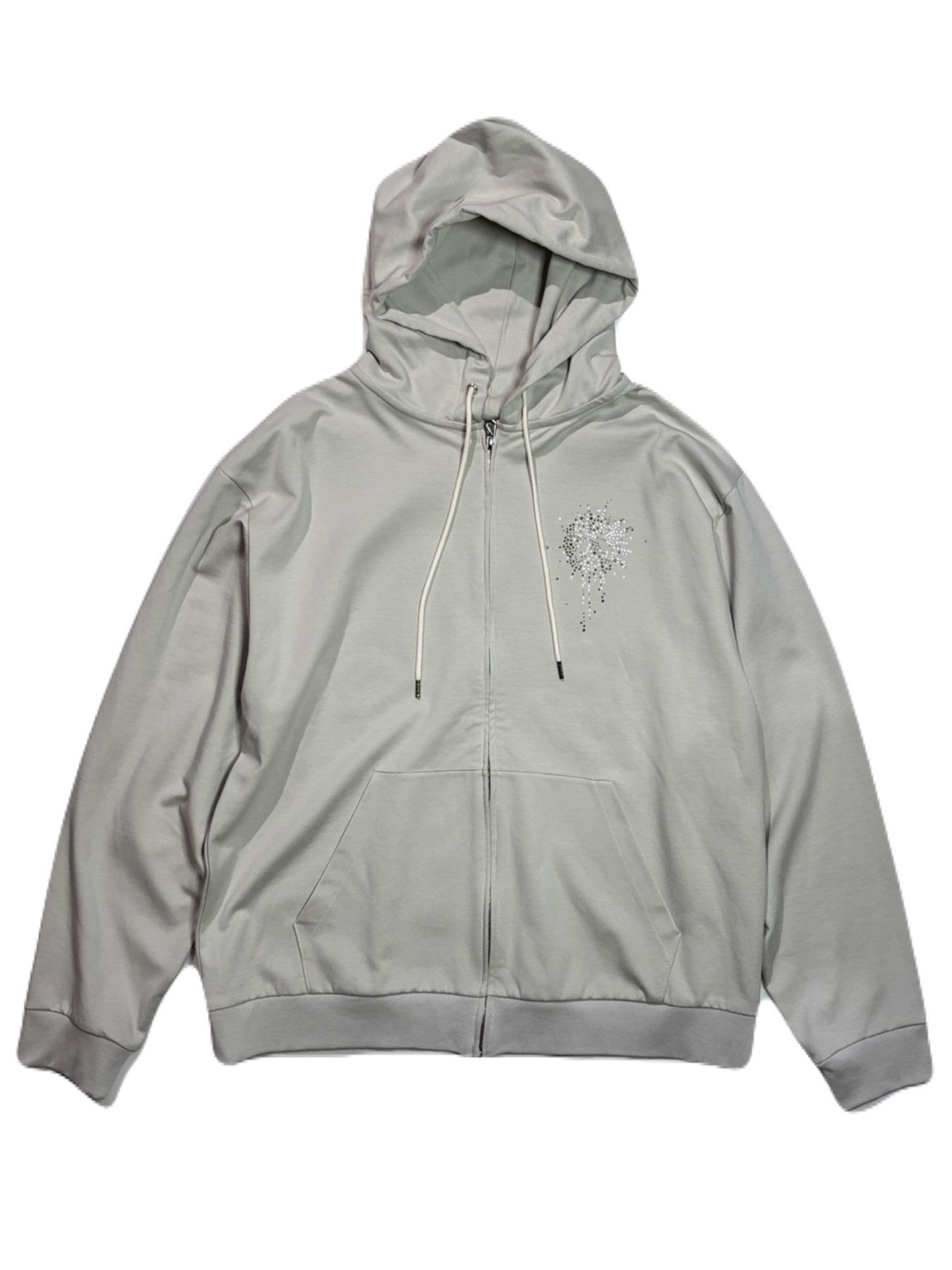 【予約品 8月23日(日) 締切】ST/JER ZIP/HOOD CRY / クリスタル / ライトグレー