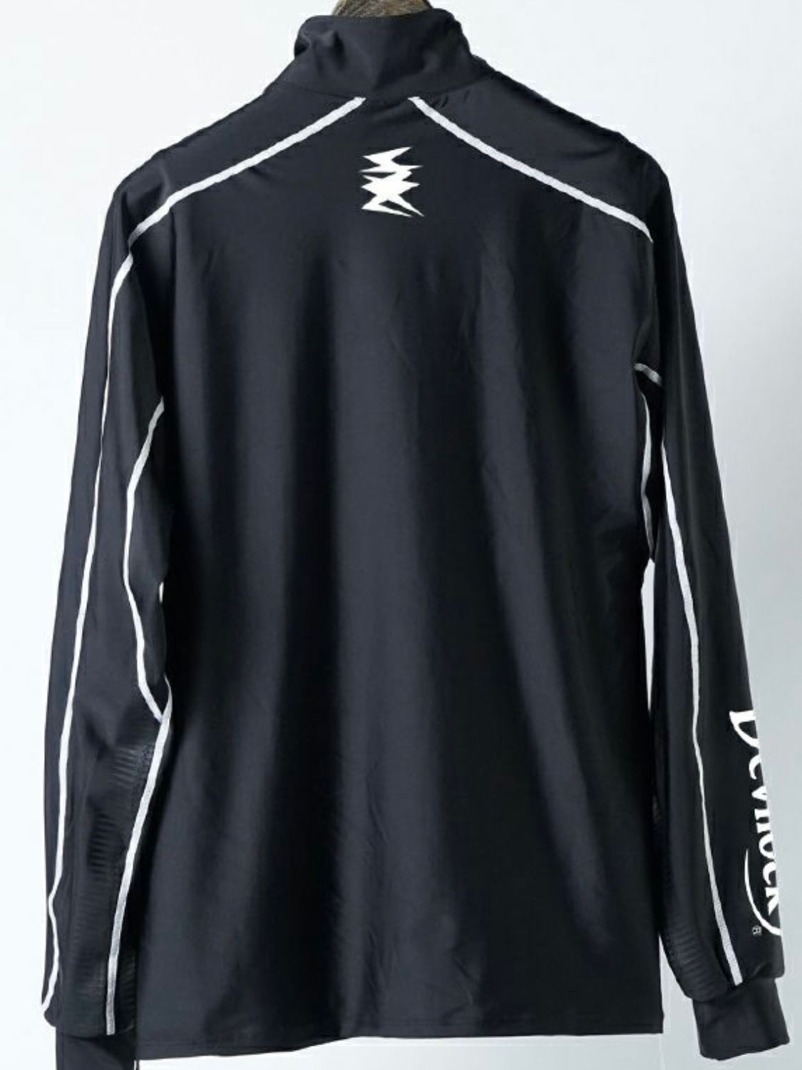 コラボEGO×Devilock ARROWHEAD RASHGUARD / ブラック×ホワイト  【EGO TRIPPING】