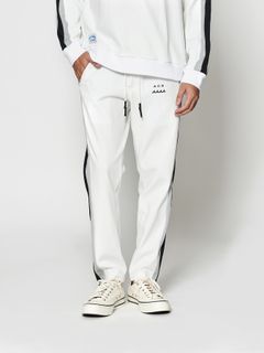 【予約品 10月9日(木) 締切】muta Track Pants / トラックパンツ / ホワイト【Acanthus × muta MARINE】