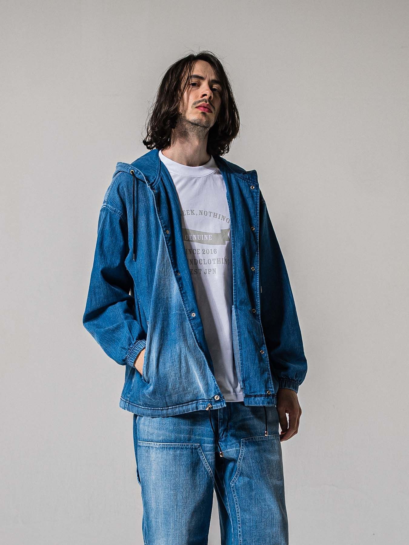 【予約品 11月16日(日) 締切】COACH HOODIE / コーチジャケットパーカー / インディゴ