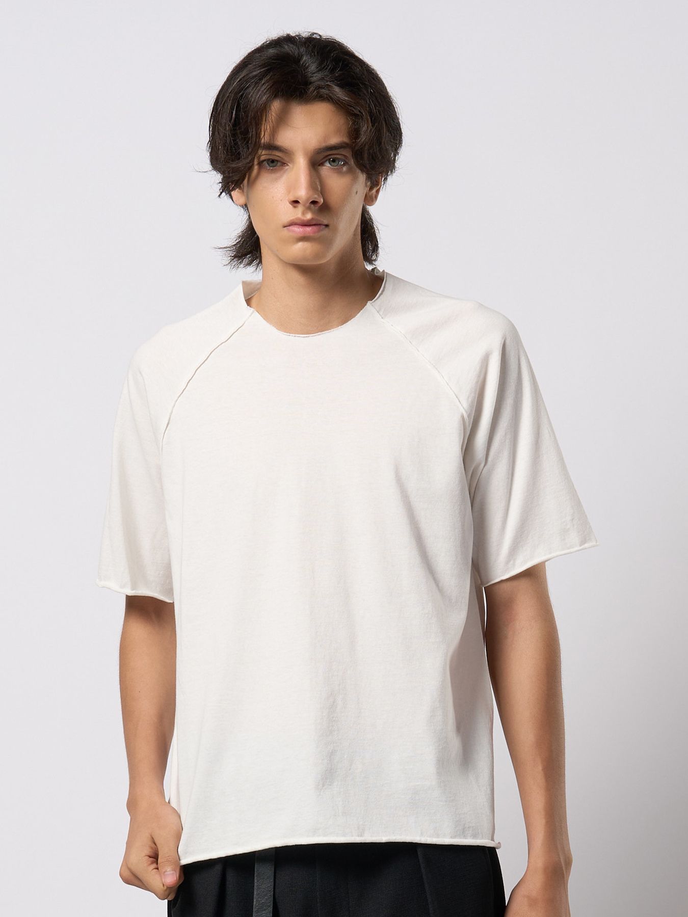 【予約品 9月23日(火) 締切】vintage loose pin-tuck S/S / ヴィンテージ ルーズピンタック ショートスリーブ / ホワイト