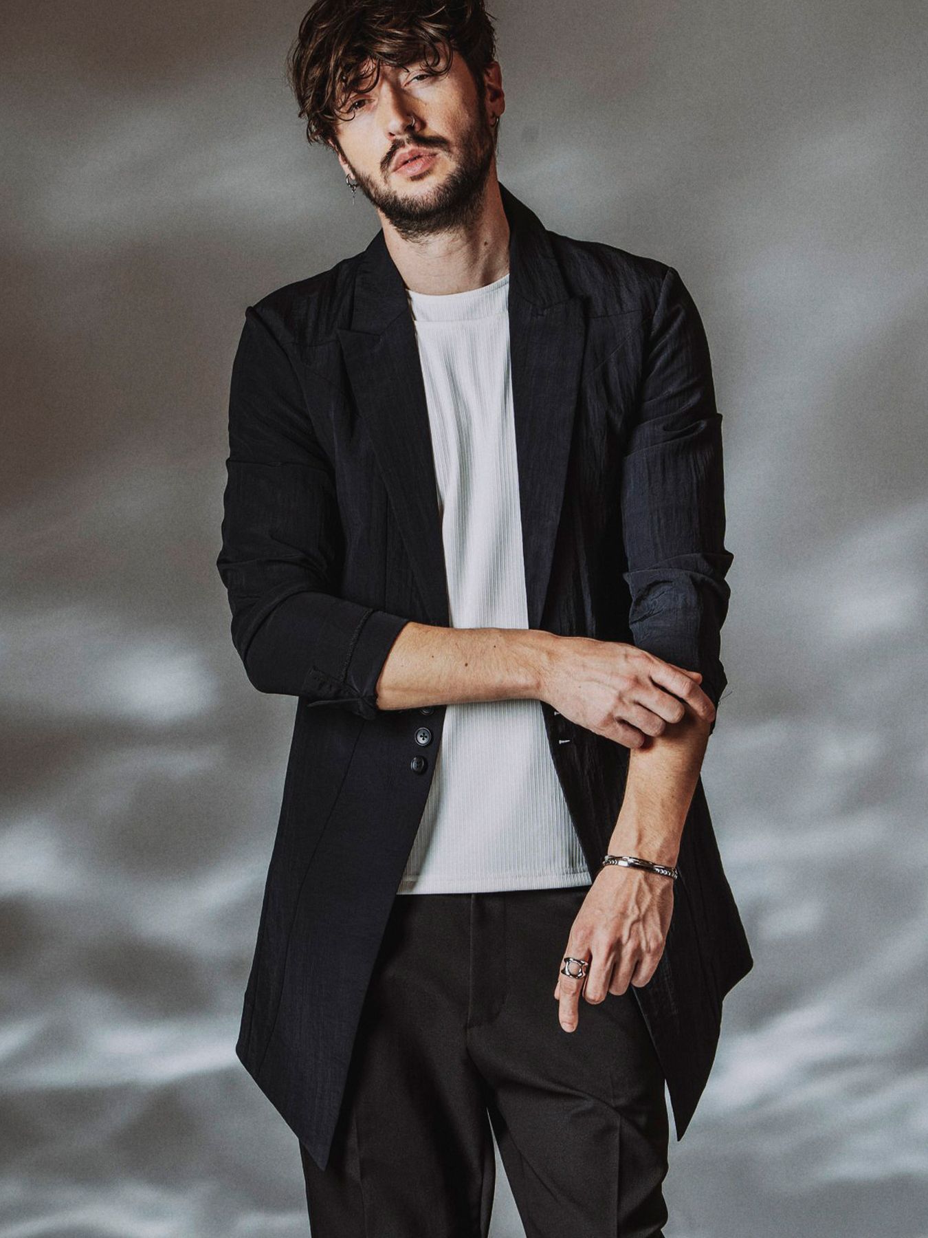 マルチシーム4B-ロングJKT / ブラック【NO ID.】