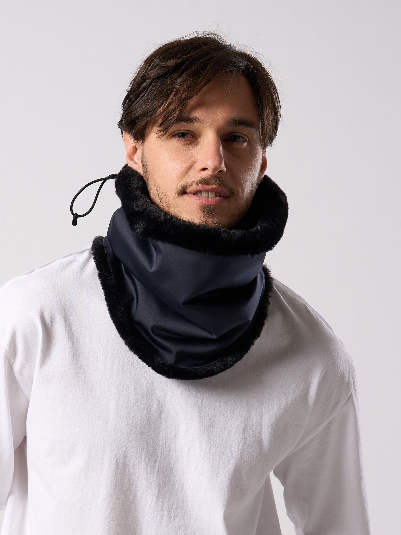 【予約品 4月19日(日) 18時締切】combi neck warmer / コンビネックウォーマー / ネイビー