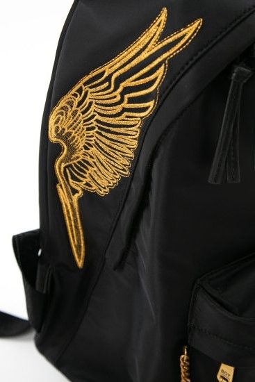 EAGLE WING NYLON BACKPACK / ブラック 【BOY LONDON】
