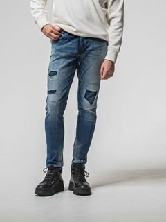 【予約品 8月31日(日) 締切】MICK DENIM JERSEY / ミック デニムジャージ / インディゴクラッシュ