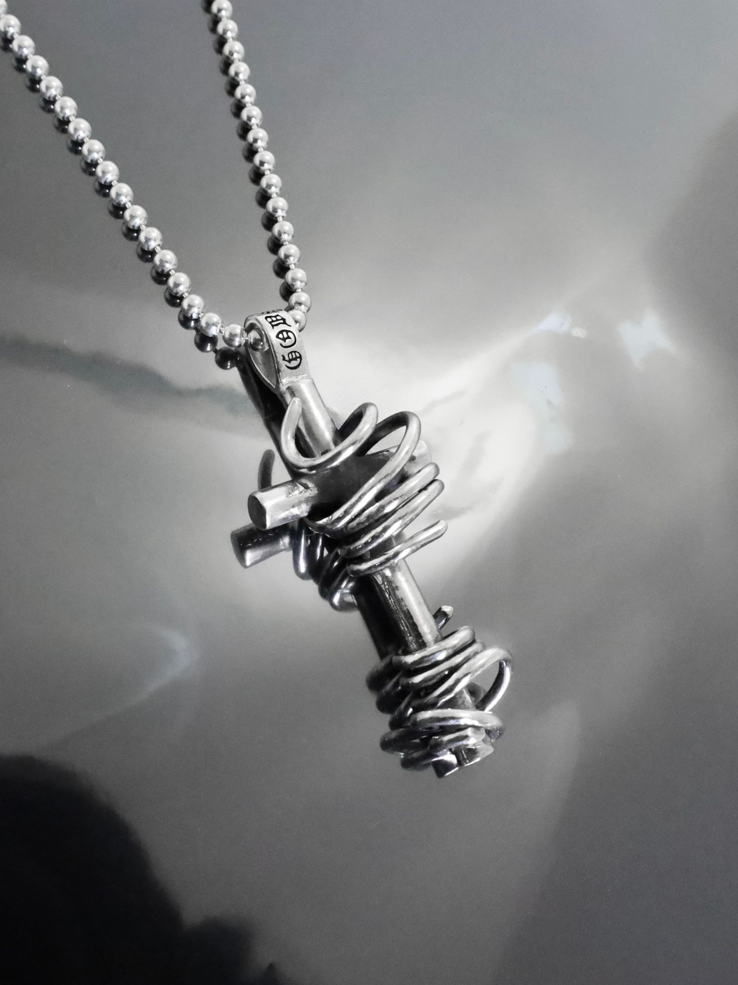 《受注生産》 THORNY CROSS [LARGE] PENDANT / ソーニークロスLペンダント / 注文から4週間~後入荷予定