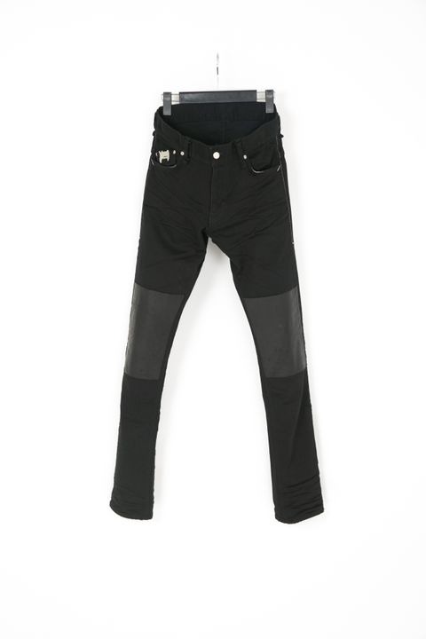 《11/14(日)〆予約品》 TIGHT JOE ワンウォッシュ & レザーWニー, ポケット 11ozオーガニックコットン ストレッチデニム タイトストレート 【STRUM】 3月上旬入荷予定
