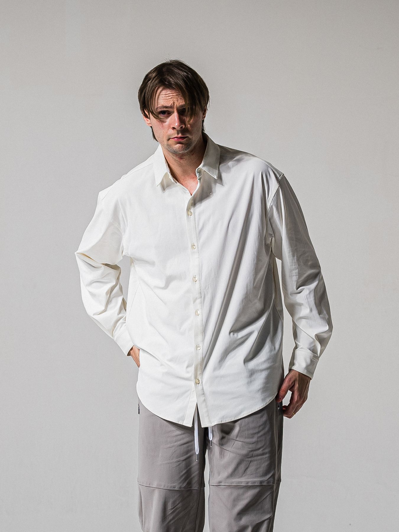 【予約品 11月16日(日) 締切】NYLON JACK SHIRTS / ナイロン ジャックシャツ / ブラック