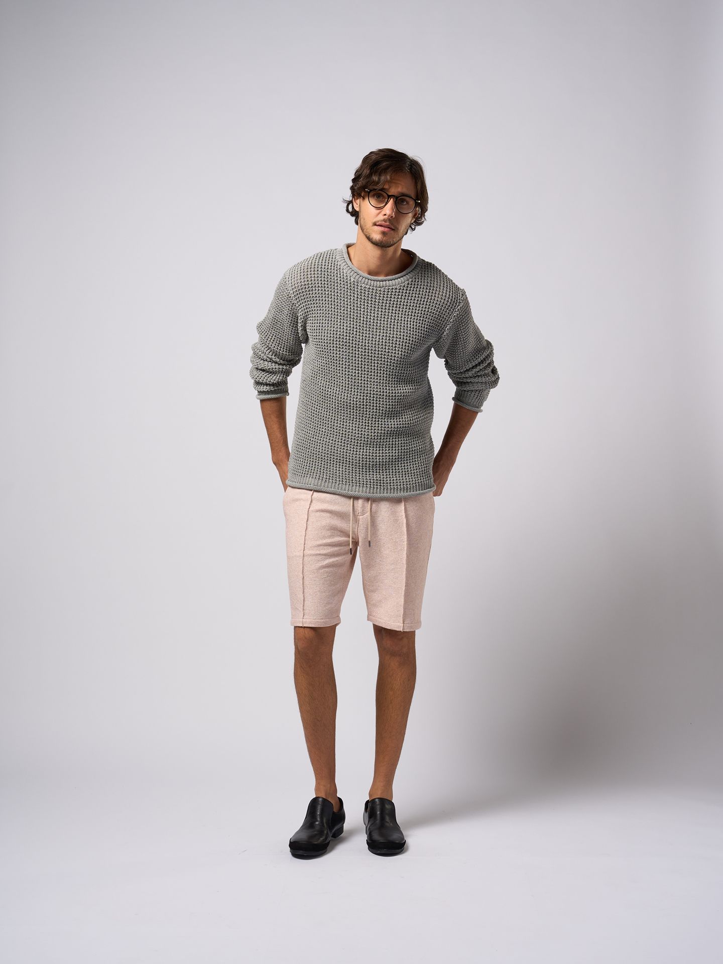 【予約品9月19日 10時締め】 soft leather slip-on / レザースリッポン / ブラック