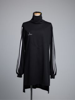 【予約品 5月18日(日) 締切】Line Mock Neck Pull Over / ラインモックネックプルオーバー / ブラック