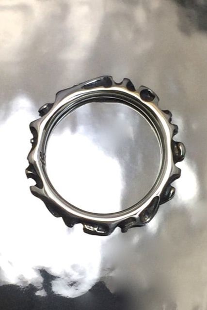 《受注生産》 CRATER RING リング 【GOD SIZE】 注文から2～3週間後入荷予定