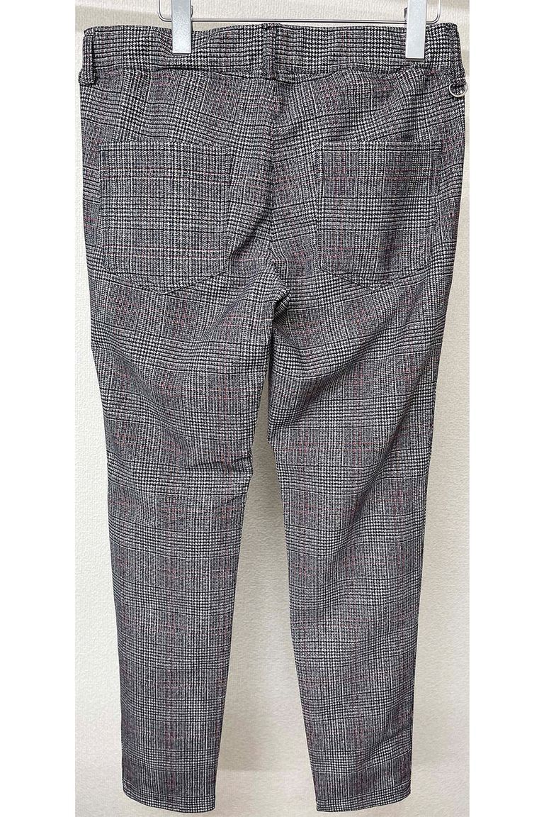 CHRIS EASY HEAT Pants / グレンチェック×レッド【RESOUND CLOTHING】