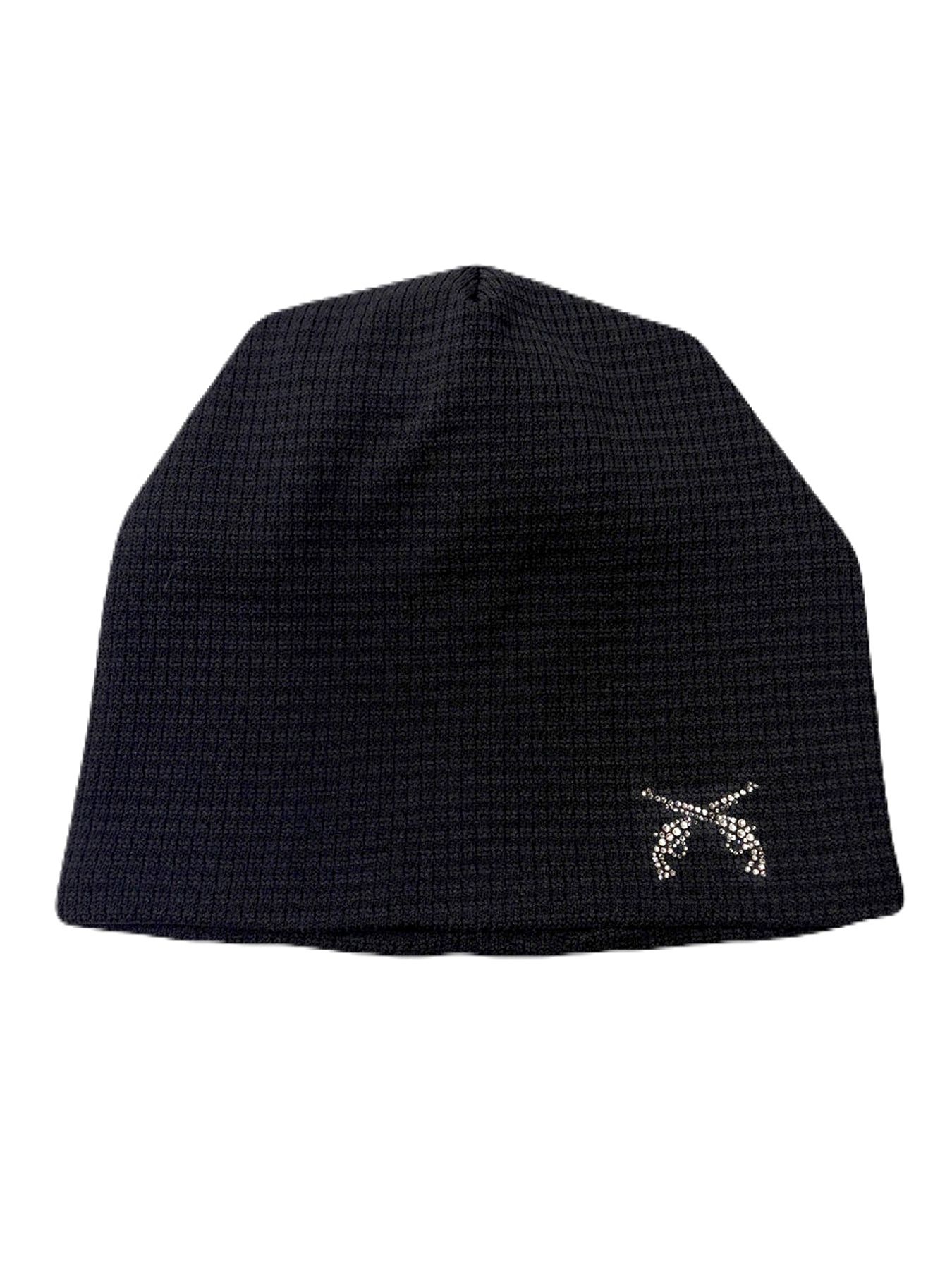 【予約品】CROSSGUN CRY BEANIE / クロスガン クリスタル ビッグワッフルビーニー / ブラック