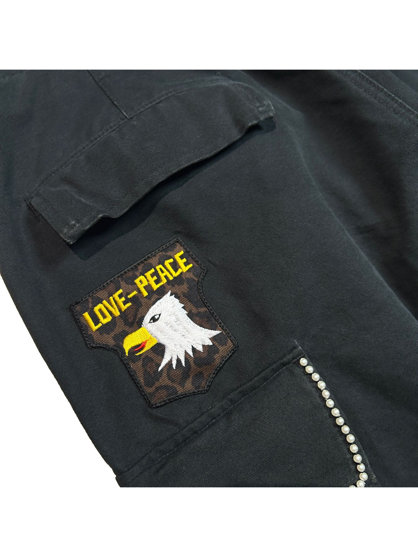 【予約品 8月10日(日) 締切 】DUCK CARGO PT / ダック カーゴパンツ / ブラック