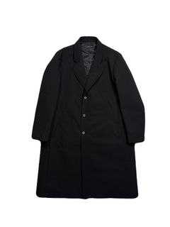 【予約品 3月9日(月) 18:00 締切】STRETCH COAT / ストレッチ ロングコート / ブラック
