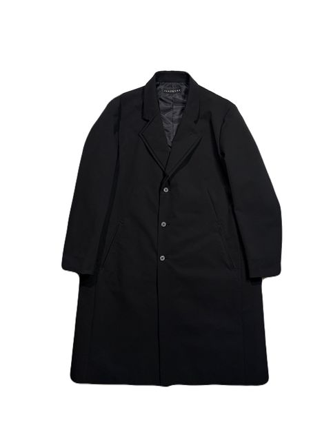 【予約品 3月9日(月) 18:00 締切】STRETCH COAT / ストレッチ ロングコート / ブラック