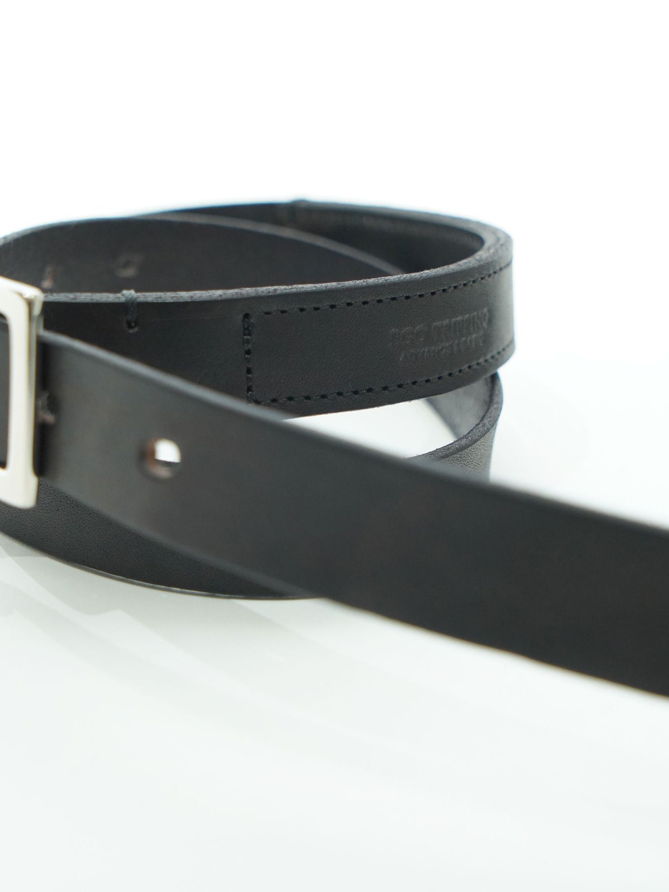 【予約品 】LEATHERLONG / レザーLONGベルト / ブラック