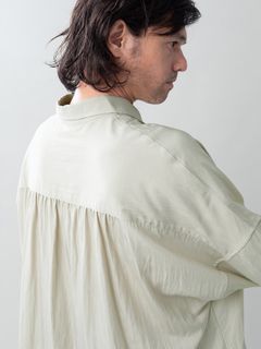 【予約品 5月27日(水) 締切】GATHER-SHIRTS / ギャザーシャツ / エクリュ