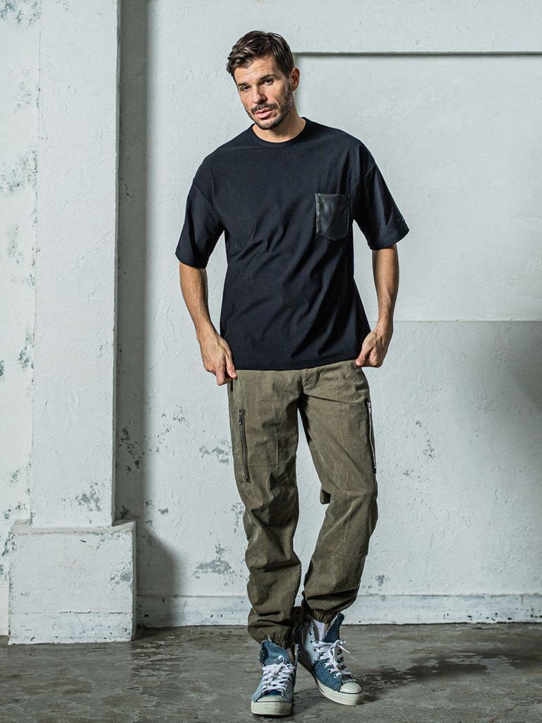 DAVID CARGO PANTS バイオ加工 / カーキ