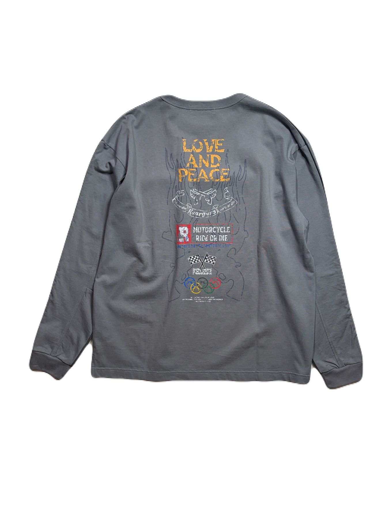 【予約品 3月9日(月) 18:00 締切】INKJET PRINT SWAET / インクジェットプリント スウェット / グレー